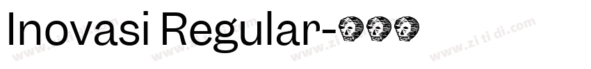 Inovasi Regular字体转换